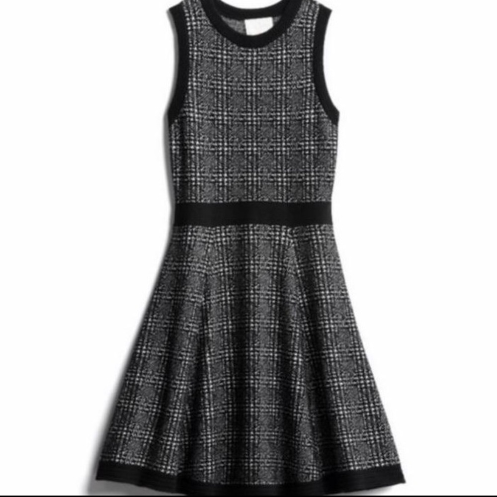 Kate Spade Mode Plaid Sweater Dress